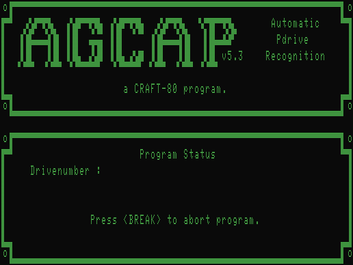 GDOS und AGCAP (Autopdrive) GDOS und AGCAP (Autopdrive)