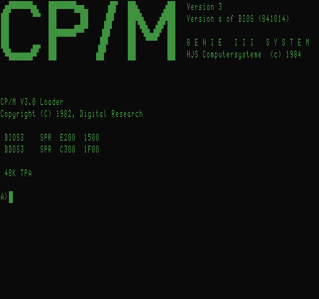 CP/M3 Holte ungebankt