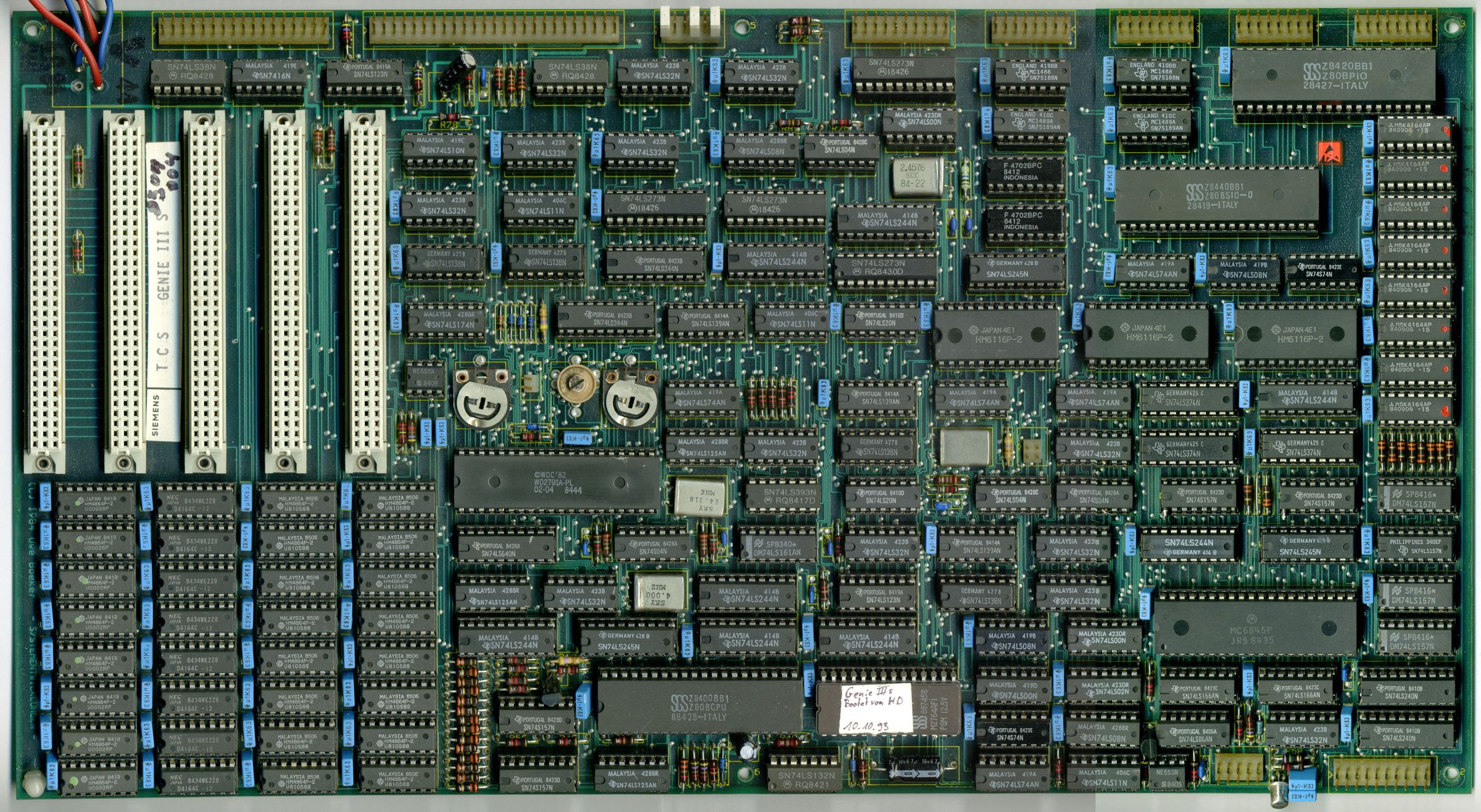 Genie IIIs mainboard