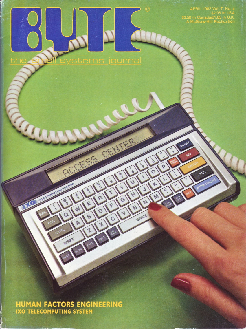 BYTE April 1982