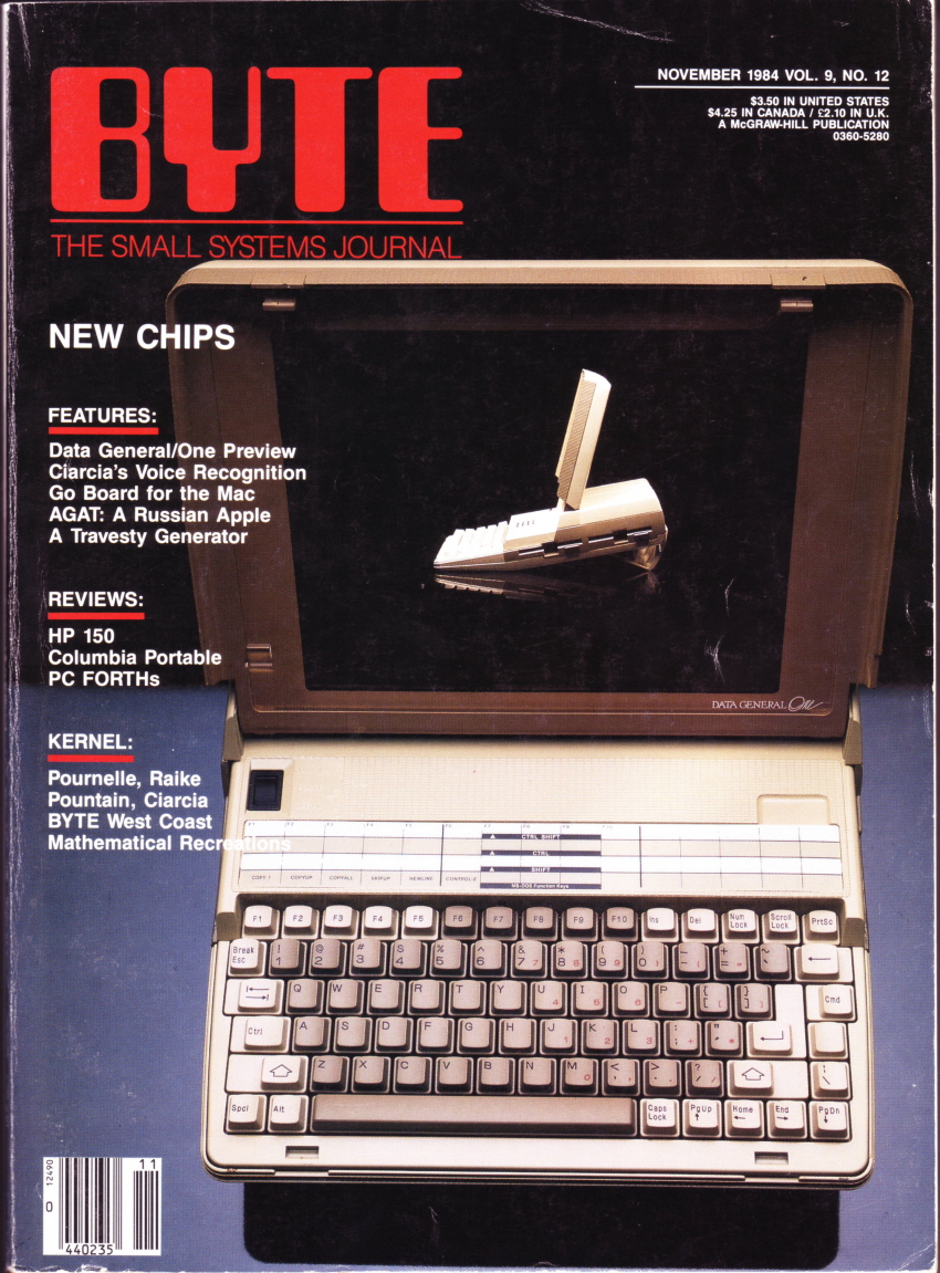 BYTE November 1984