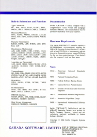 SWIFTE FORTRAN-770003
