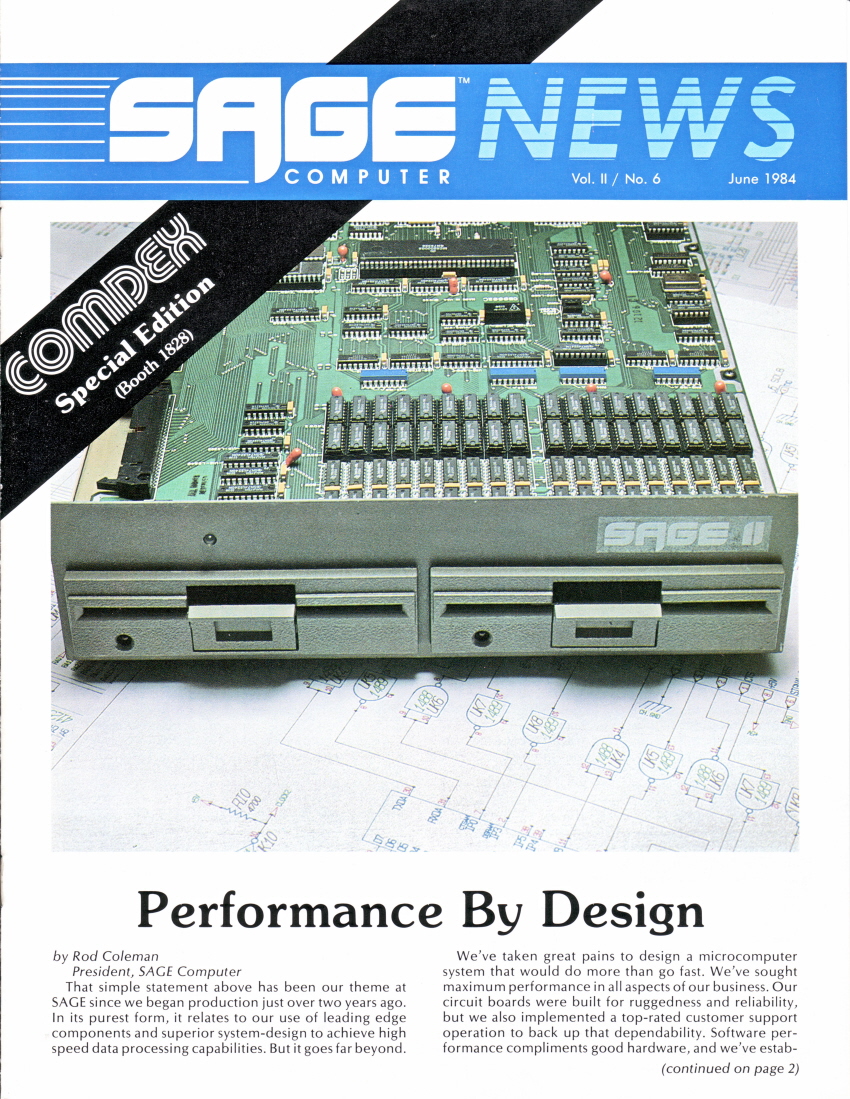 Sage News June 1984
