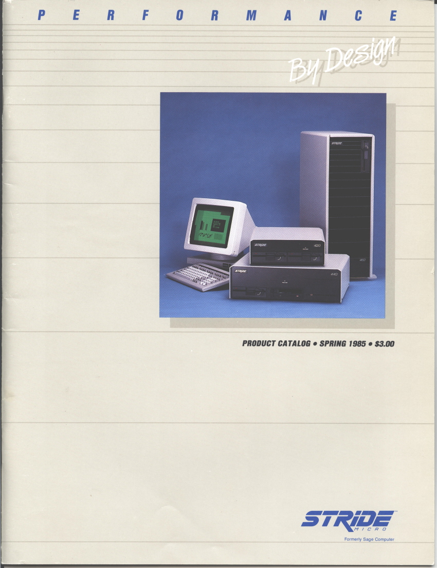 Stride Product Catalog